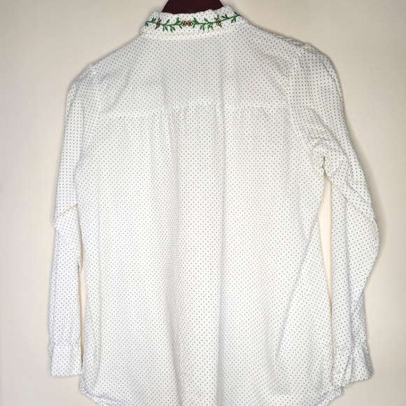 Pokadot Button Down Dress Shirt - Picture 2 of 4